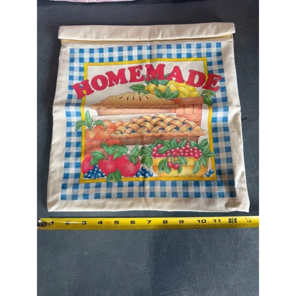 Pie, Bread, cookies Freshness Bag -Roll Top closer Country Cottage